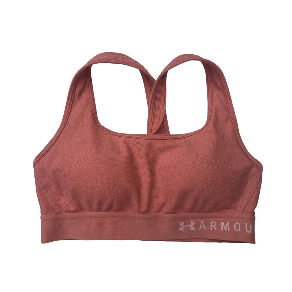 Under Armour Rust Compression Padded Sports Bra Small